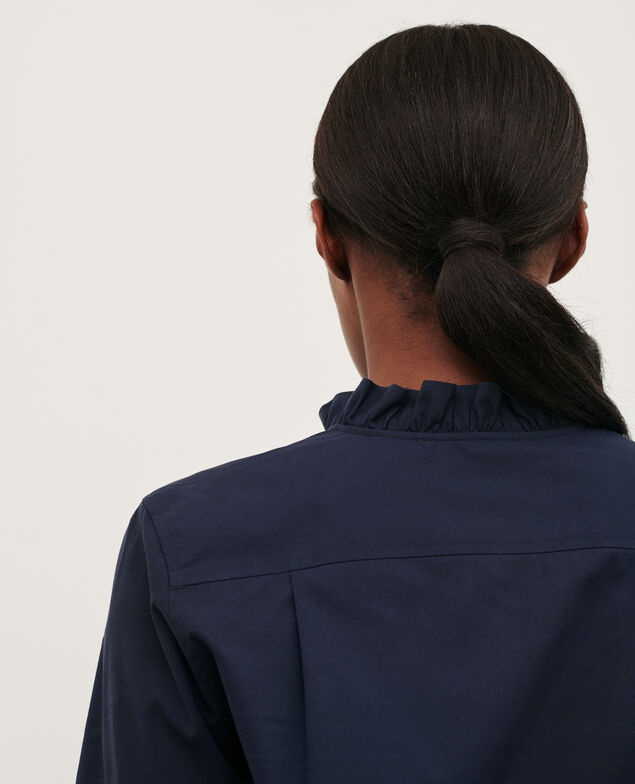 Camisa de algodón 7012c 69 navy