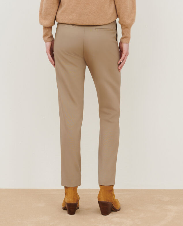 MARGUERITE - Pantalón cigarette 0311 beige