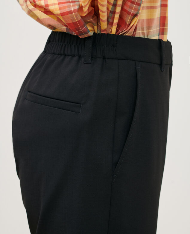 MARGUERITE - Pantalón cigarette 7016c 09 black