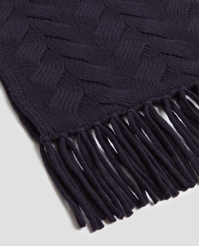 Bufanda de lana H695 night sky