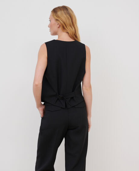 Chaleco de traje de lana