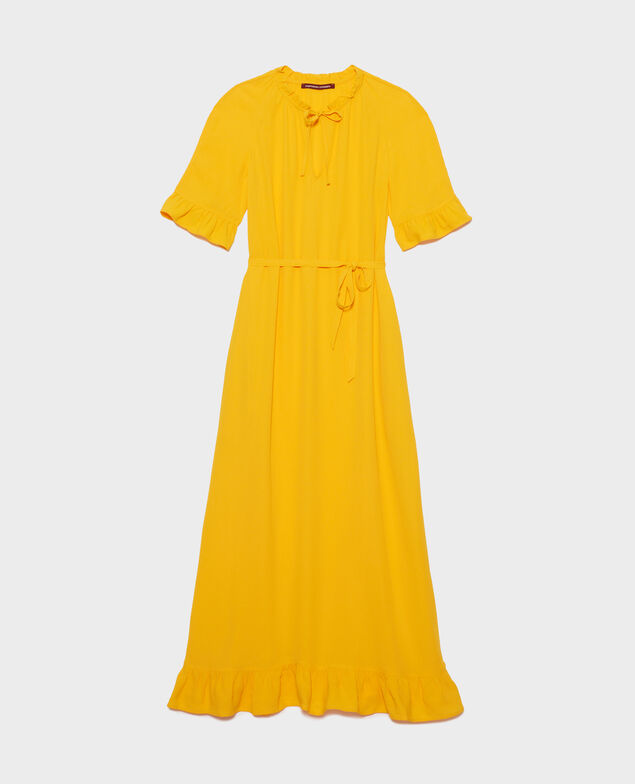 Vestido largo Gold fusion