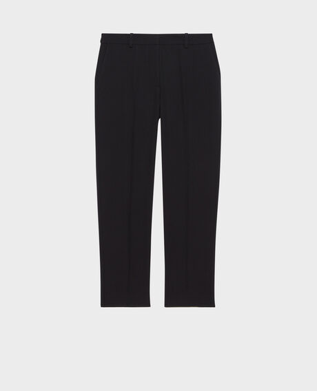 MARGUERITE - Pantalón cigarette Black beauty Noko