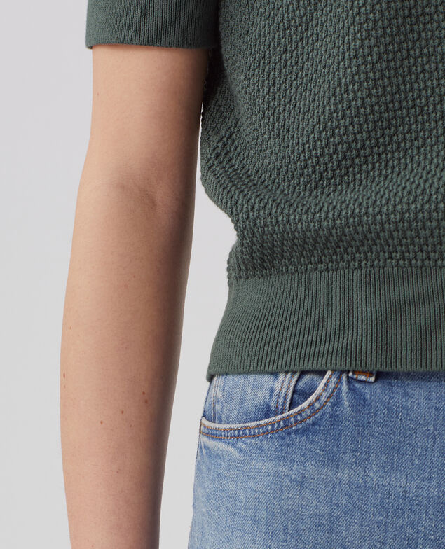 Jersey con manga corta de algodón U540 green