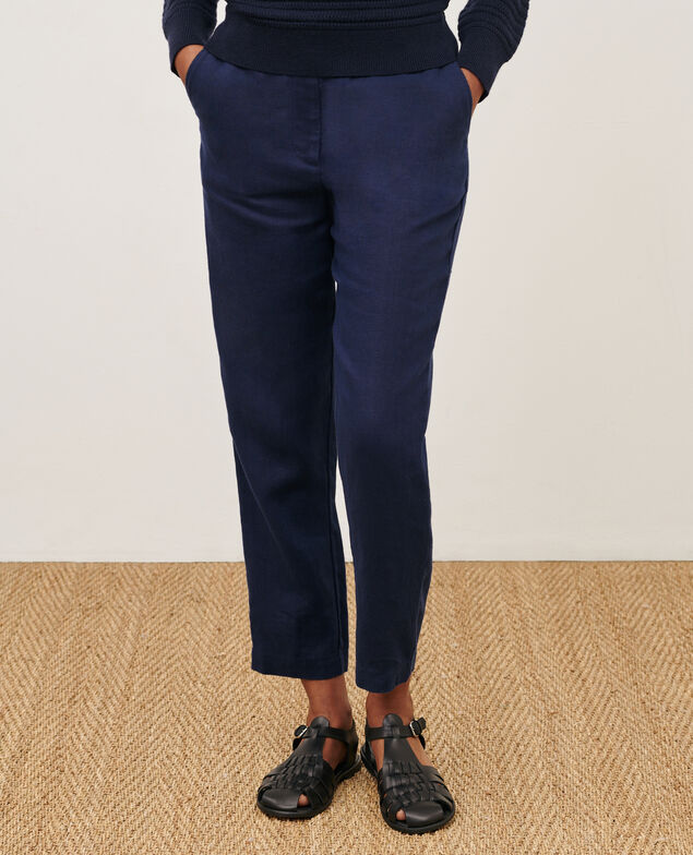 MARGUERITE - Pantalón cigarette 68 blue