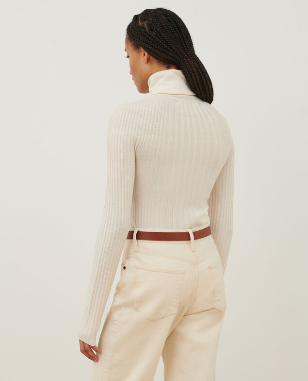 Jersey cuello vuelto de lana merino A013 ow jetstream 3wju078w20