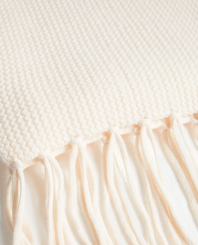 Bufanda de lana 8842 01 offwhite