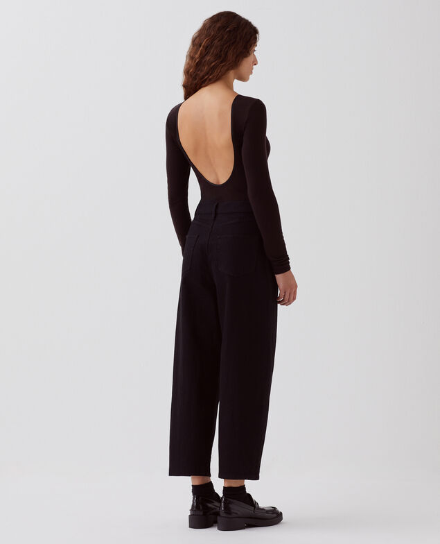 Body con espalda abierta A091 black