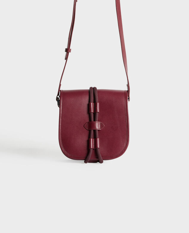 Pequeño bolso bandolera de cuero Cabernet Peretbelair