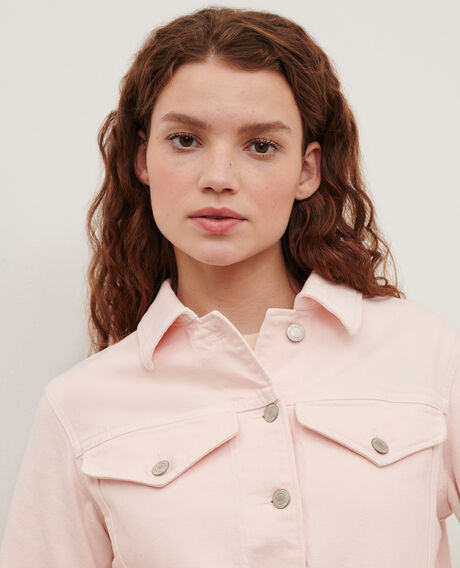 Chaqueta vaquera corta 0100 pink marshmallow 3sjd266c62