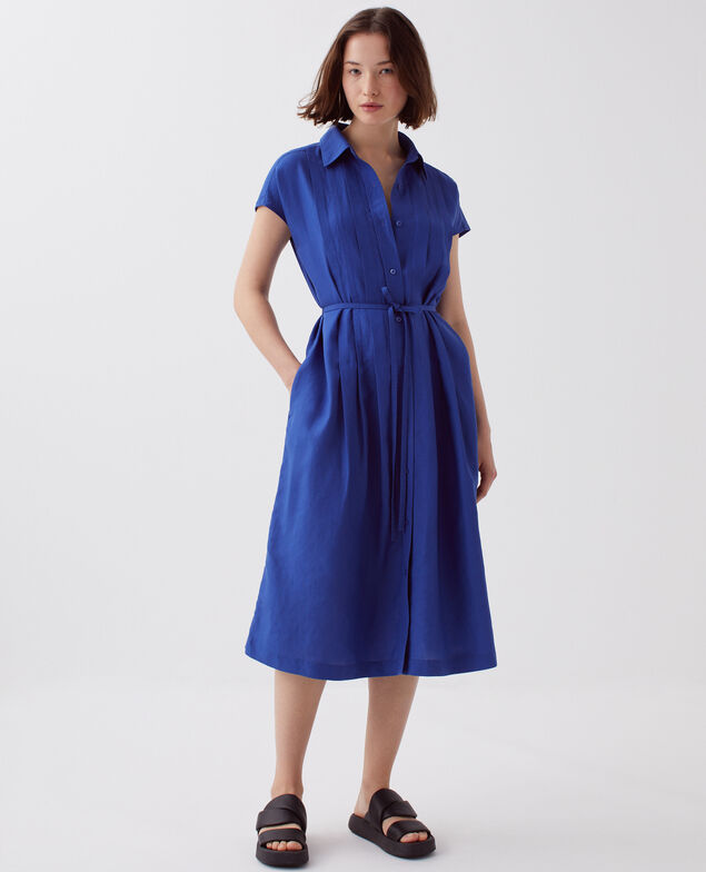 Vestido camisero H660 sodalite blue