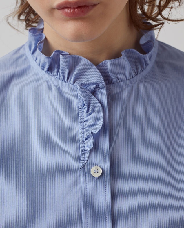 Camisa de popelina de algodón