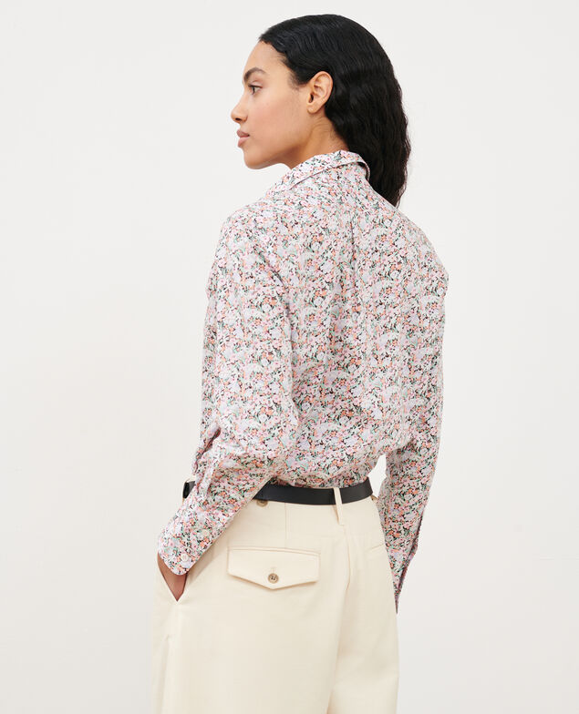 Camisa de algodón 0110 champs fleuris pink
