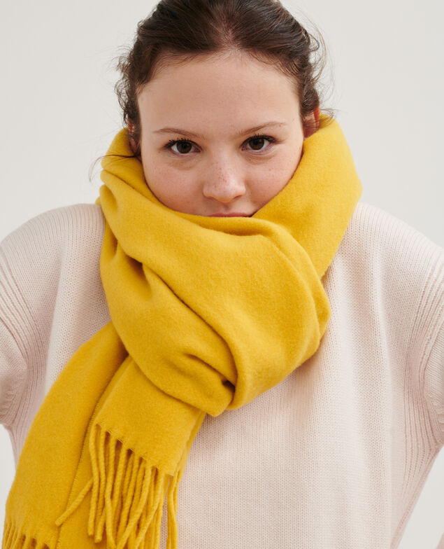 Bufanda de lana 4272 lemon_curry
