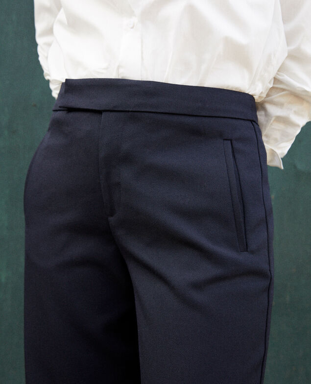 Pantalón de corte recto Dark navy