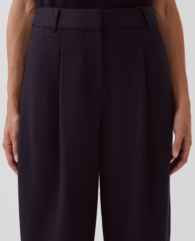 PEGGY - Pantalón carrot I698 navy melange