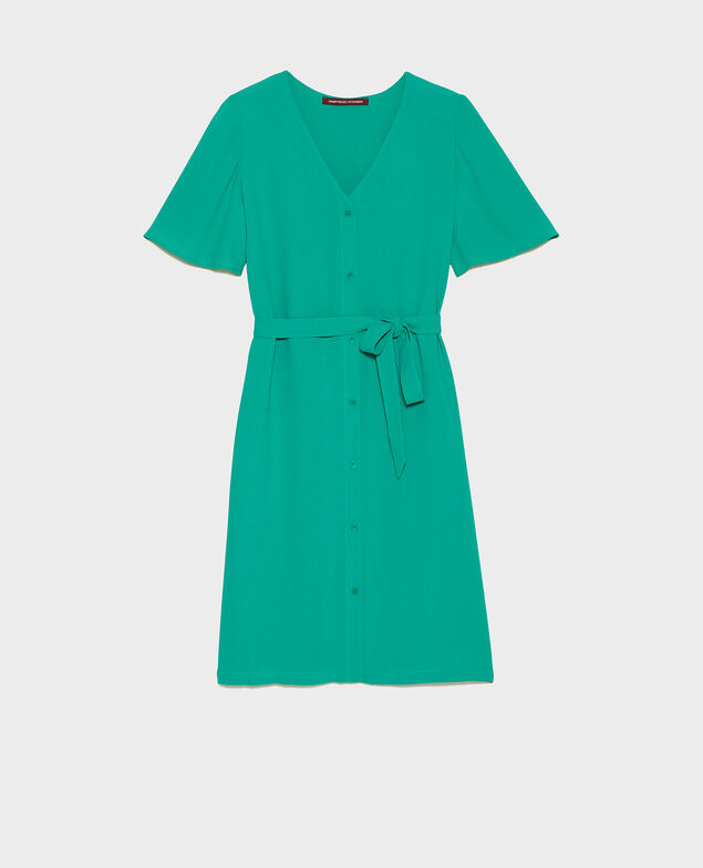 Vestido corto Golf green