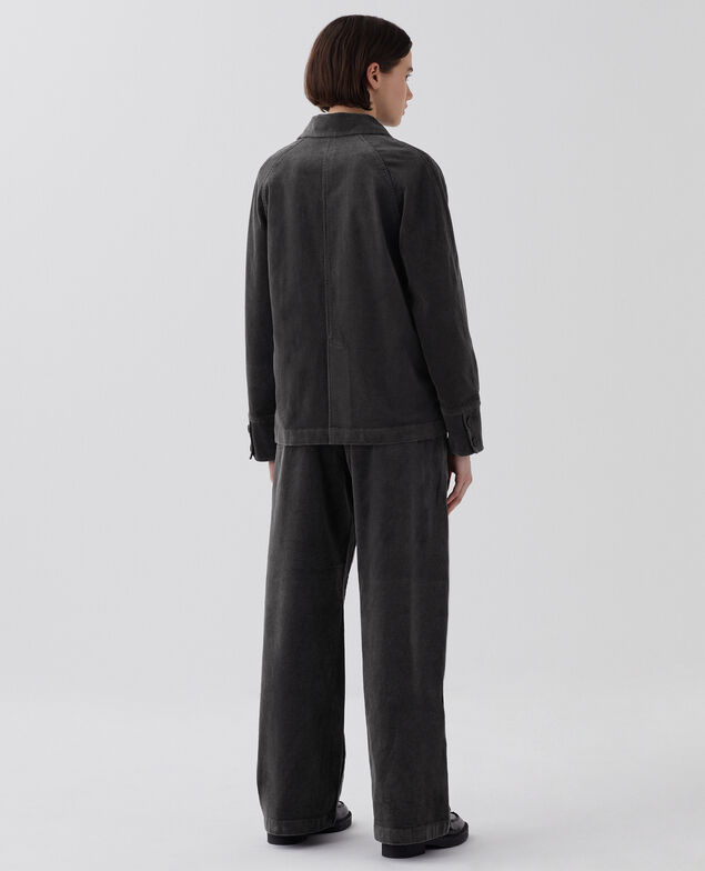 Chaqueta de pana U070 gray