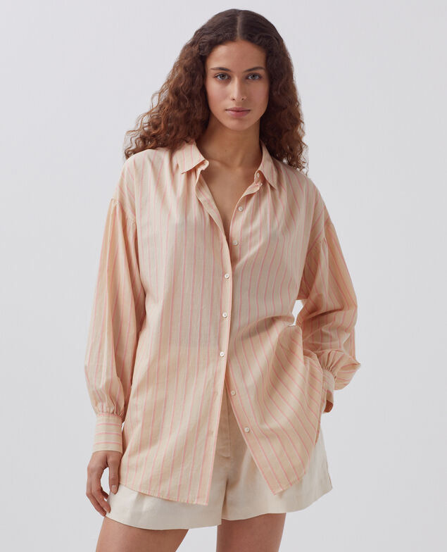 Camisa túnica de algodón