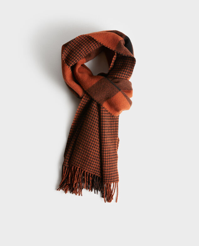 Bufanda de cuadros 8882 36 brown