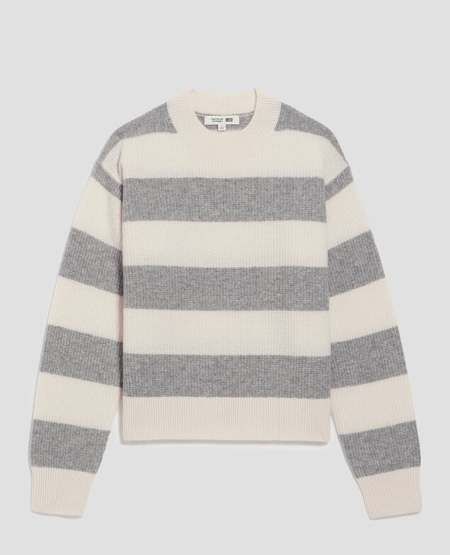 Jersey de lana I014 st grey/white