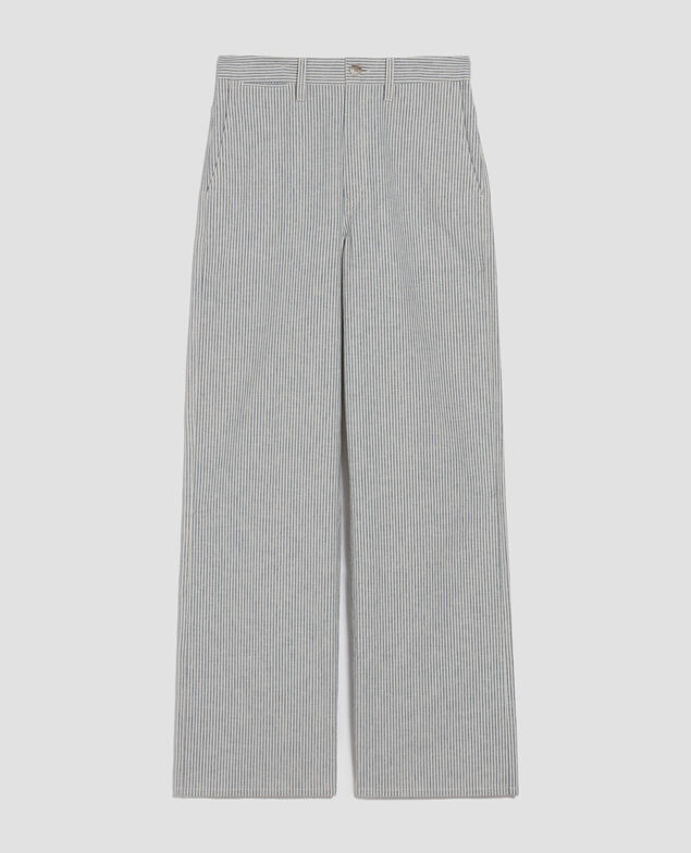 BLANDINE - Pantalón recto H611 blue mini st