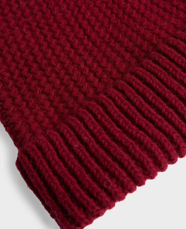 Gorro de lana 8878 18 wine