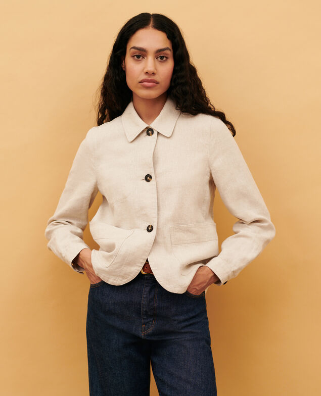 Chaqueta de lino