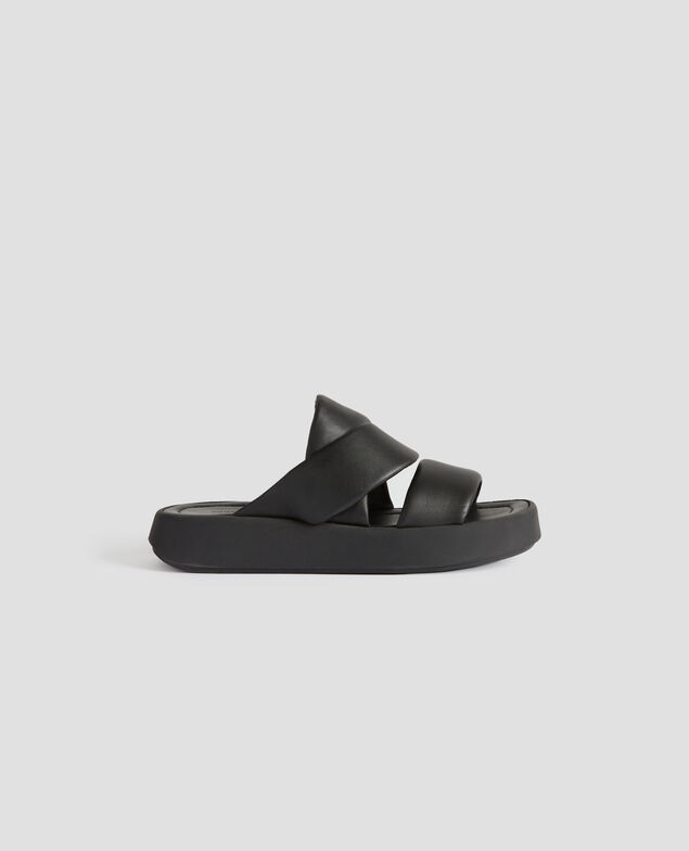 Sandalias de piel H096 black