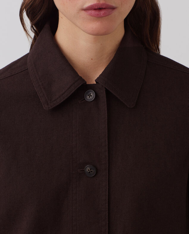 Chaqueta workwear J790 chocolate plum