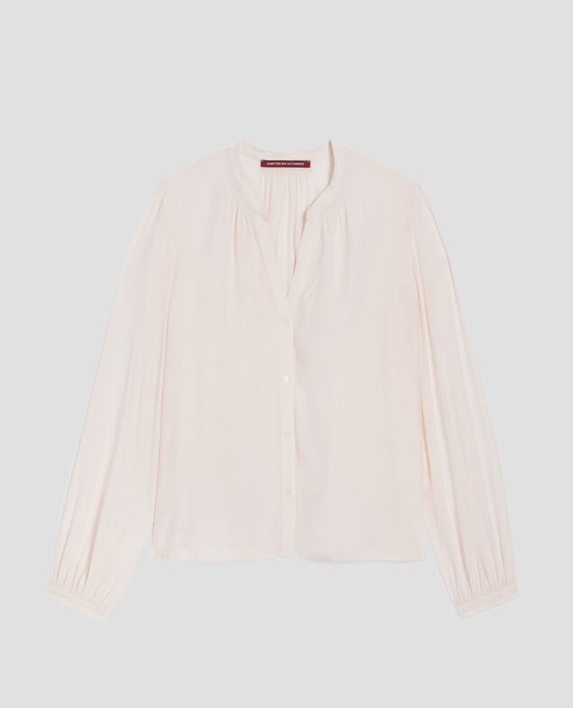 Camisa de manga larga fluida J300 natural