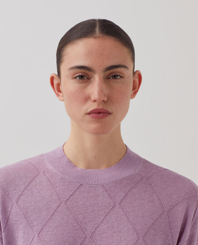 Jersey corto de manga corta J720 lavender herb