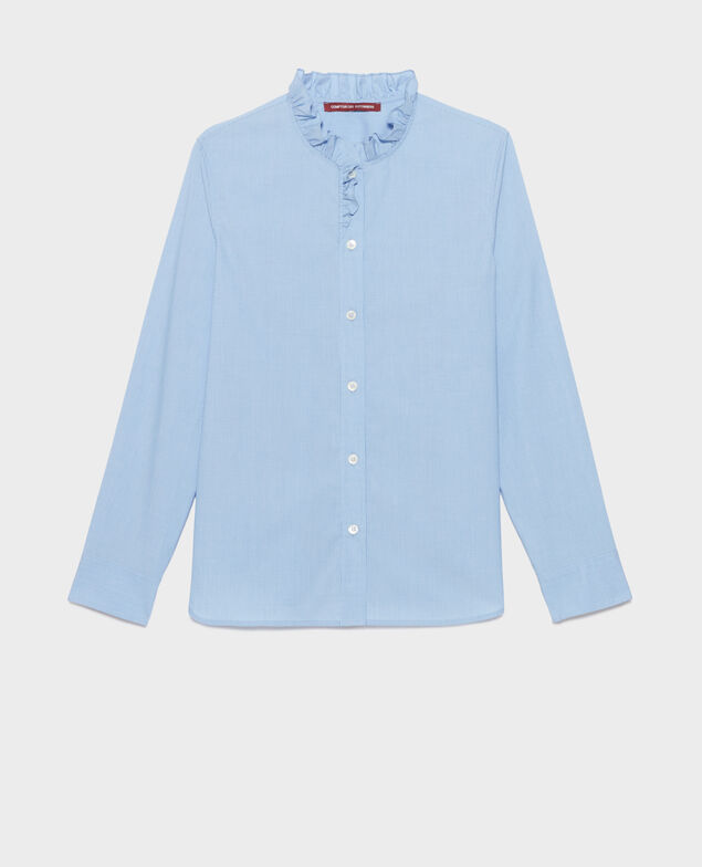 Camisa de popelina de algodón