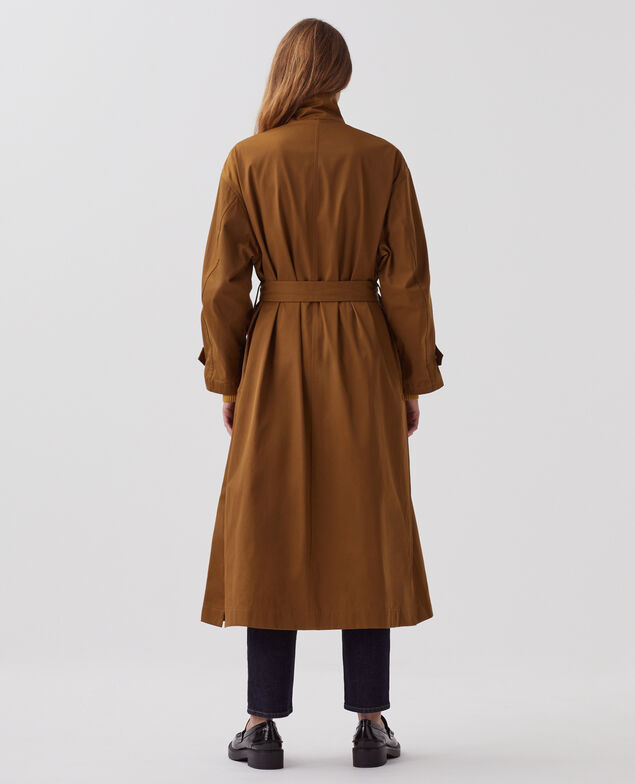 Trench oversize J340 brown