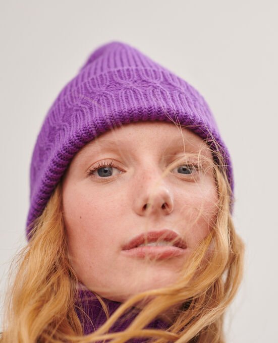 Gorro de lana virgen 6022 BRUN_SIENNE