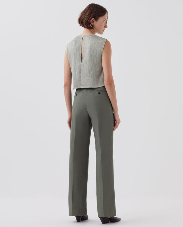 BLANDINE - Pantalón recto J560 basil dark green