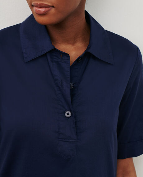 Vestido polo de algodón 68 blue 2sdr611c01