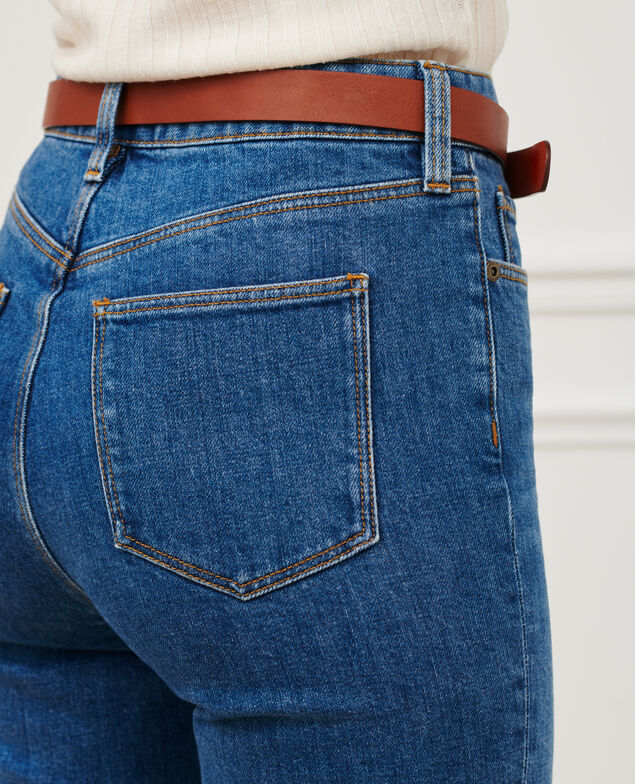 LILI - SLIM - Jeans de algodón 105 denim