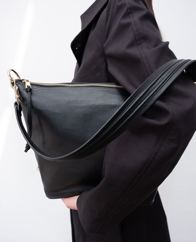 Bolso de cuero 09 black