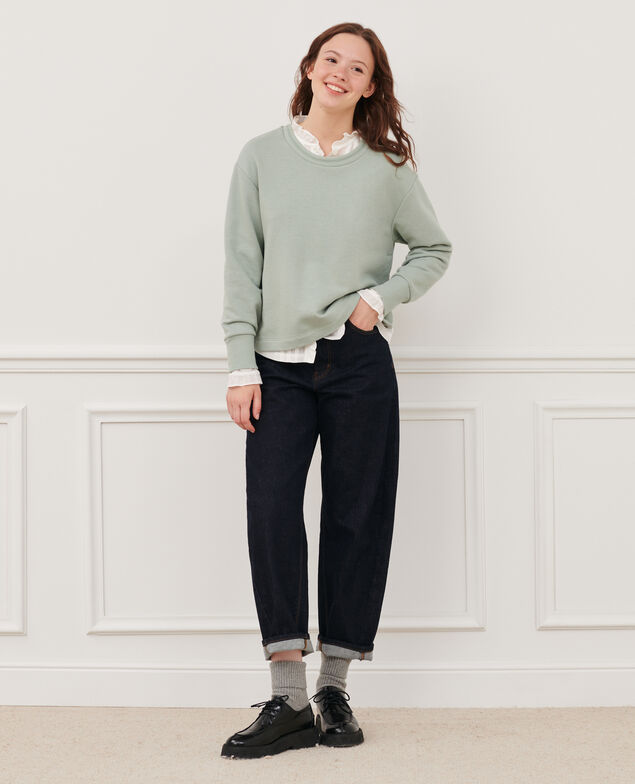Sudadera de algodón 54 green
