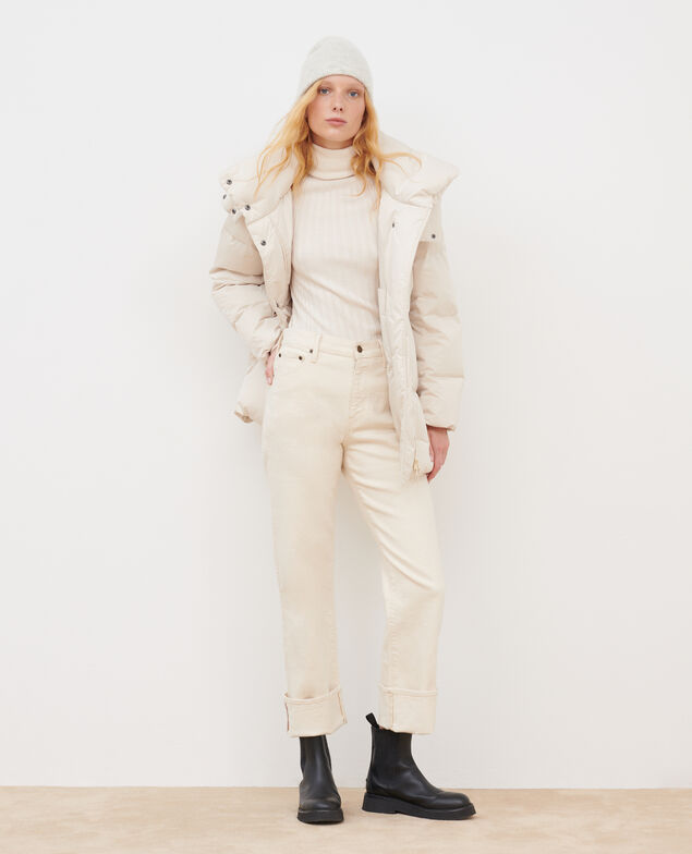 MARGOTTE - Plumas de longitud media A011 off white