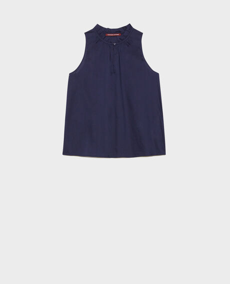 Top de gasa de algodón 68 blue 2sbl417c01