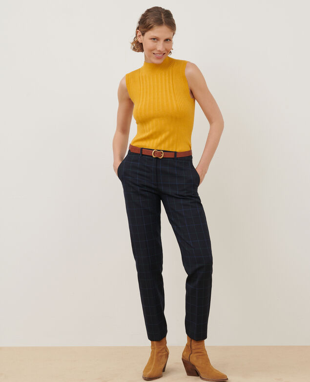 MARGUERITE - Pantalón cigarette de lana