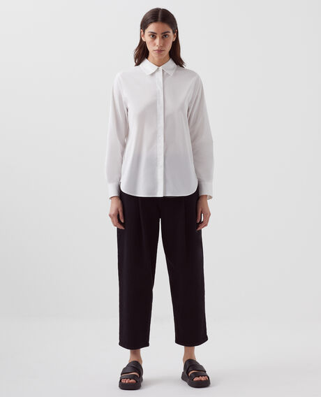 Camisa de popelina de algodón