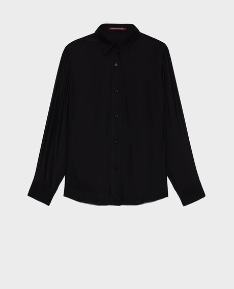 SIBYLLE - Camisa de seda Black beauty Loriges