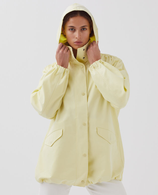 Parka amplia H410 tender yellow