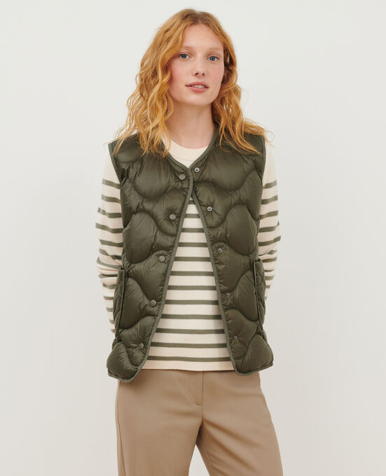 PLUME - Chaleco 0380 SEA TURTLE GREEN