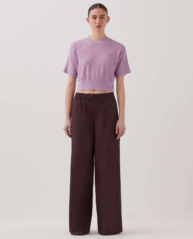Jersey corto de manga corta J720 lavender herb