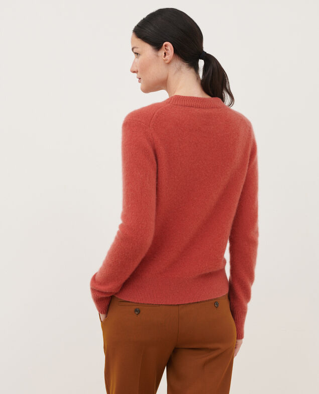 Cárdigan de cachemir 8830 16 red