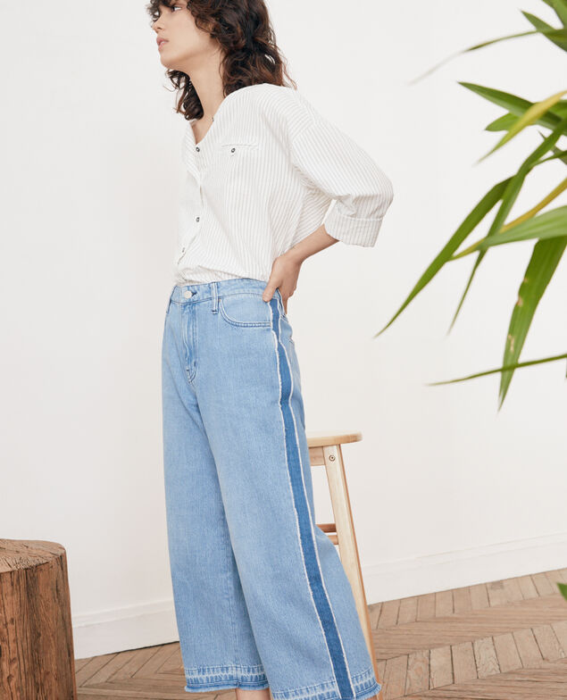 Jeans cropped Vintage wash